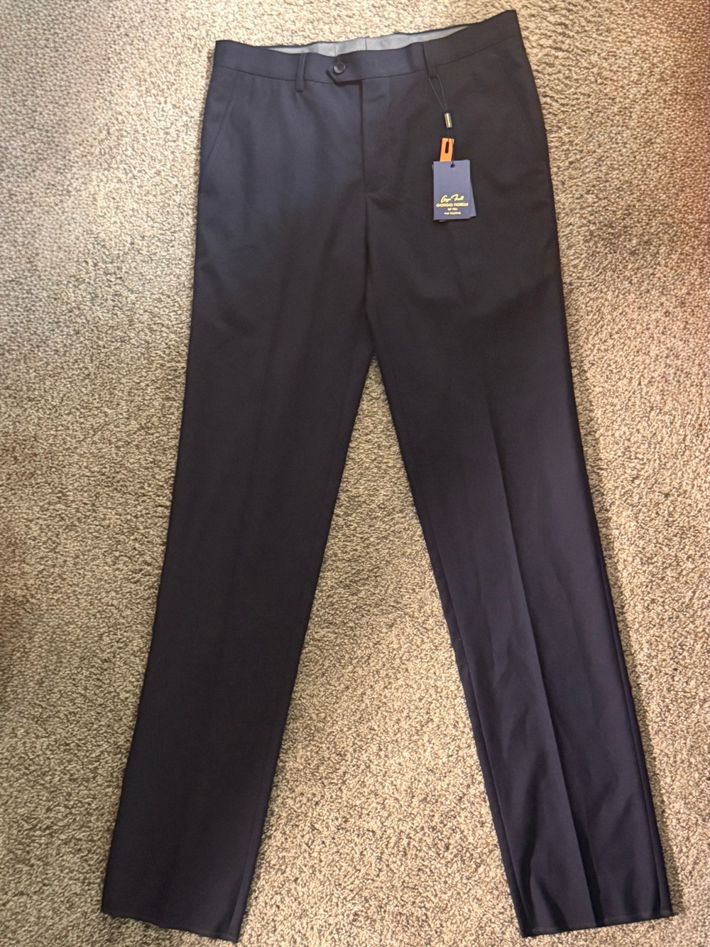 NEW! Giorgio Fiorelli Men’s Dress Pants 32R Navy Blue